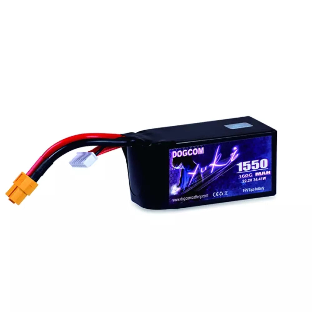 DOGCOM Yuki Edition 1550mAh 6s 22.2 V 160C LiPo Battery - XT60