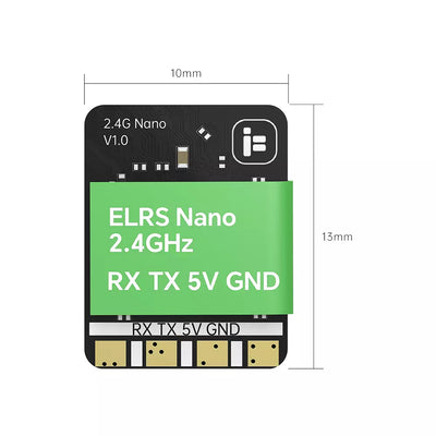 iFlight ExpressLRS ELRS Nano Receiver 2.4GHz - Choose Antenna