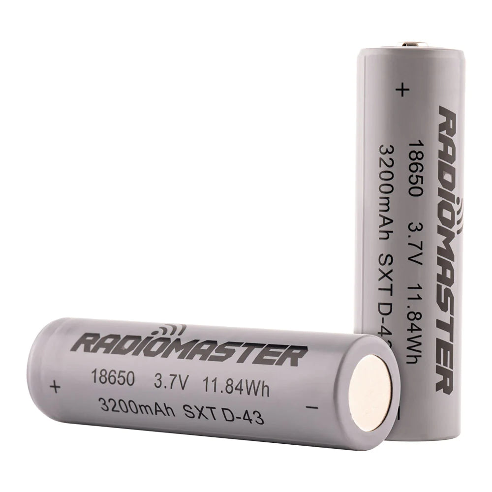 Batteria 18650 3.7 V 3200 mAh Li-ion 30A Flat Top