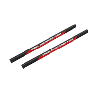 OMPHobby M2 EVO 3D Helicopter Tail Boom Set (2pcs) - RED