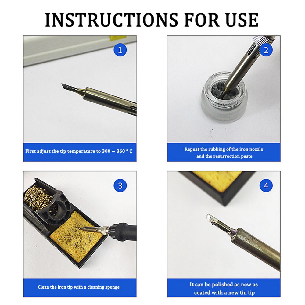 How to clean, tin, and maintain soldering iron tip - Soldering