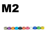 2MM Threaded M2 Anodized Stack Spacer (5 Pcs.)