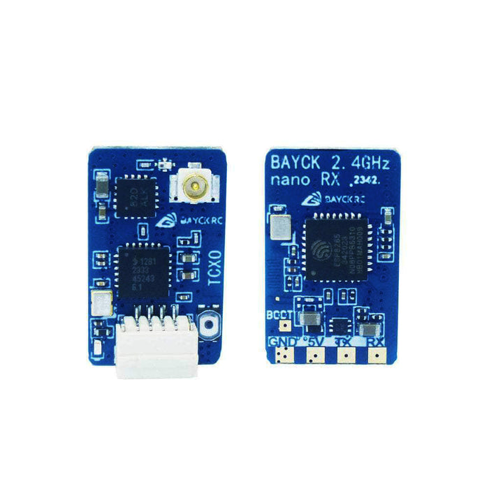 BayckRC ELRS 2.4GHz TCXO Nano Receiver with Plug - T Antenna