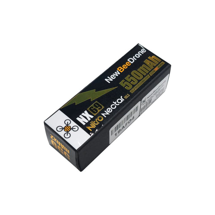 NewBeeDrone Nitro Nectar NX69 550mAh 1S 80C HV LiPo Battery (2 x Batteries)