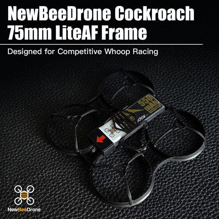 NewBeeDrone Cockroach 75mm Brushless LiteAF Racing Frame - Choose Color
