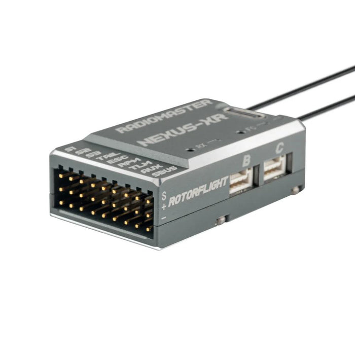 RadioMaster Nexus-XR Helicopter Flight Controller with Integrated ELRS 2.4GHz Receiver- BLUE