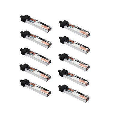 10 Pack Pyrodrone Hyperjuice 300mAh 3.8V 1S 60C HV - A30 Plastic Head