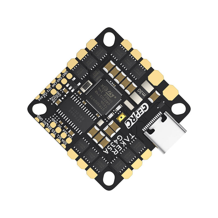 GEPRC TAKER G4 35A AIO Flight Controller and 2-4S 35A ESC - 25x25mm