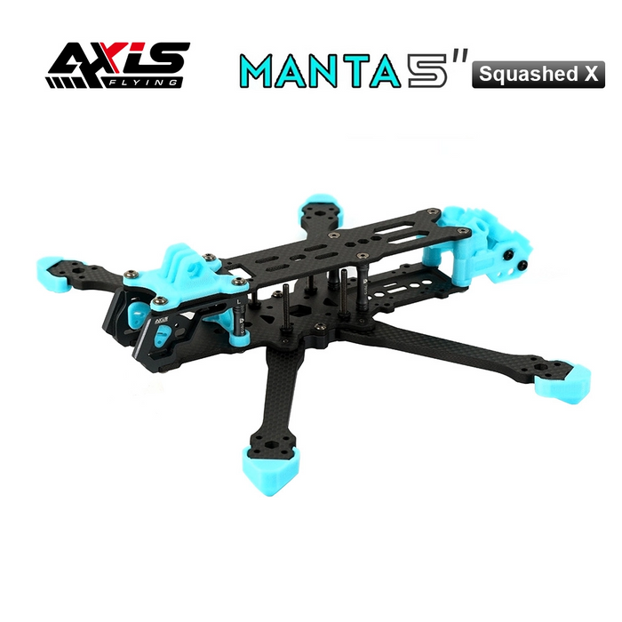 AxisFlying Manta 5 SE 5inch Squashed X Freestyle FPV Drone Frame Kit