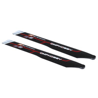 OMPHobby M2 EVO 3D Helicopter Main Blades Set (2pcs) - RED