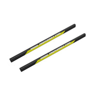 OMPHobby M2 EVO 3D Helicopter Tail Boom Set (2pcs) - YELLOW