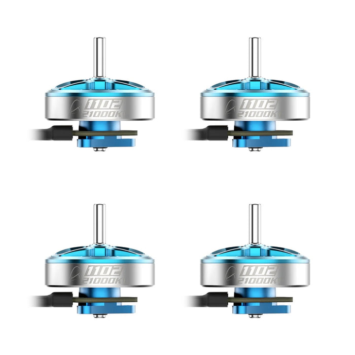 BetaFPV 1102 21000KV Brushless Motors (2026) Blue for Meteor75 Pro II (4 Pieces)