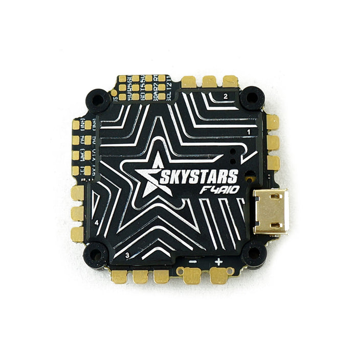 Skystars F405 Jupiter AIO F4 Whoop Toothpick Flight Controller with Built-in BLHeli_S 3-6S 45A ESC - 25x25mm