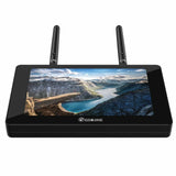 Eachine Moneagle 5 Inch FPV Monitor IPS 1000Lux 800x480 5.8GHz 40CH Diversity DVR 360° Full View HD Display 4000mAh