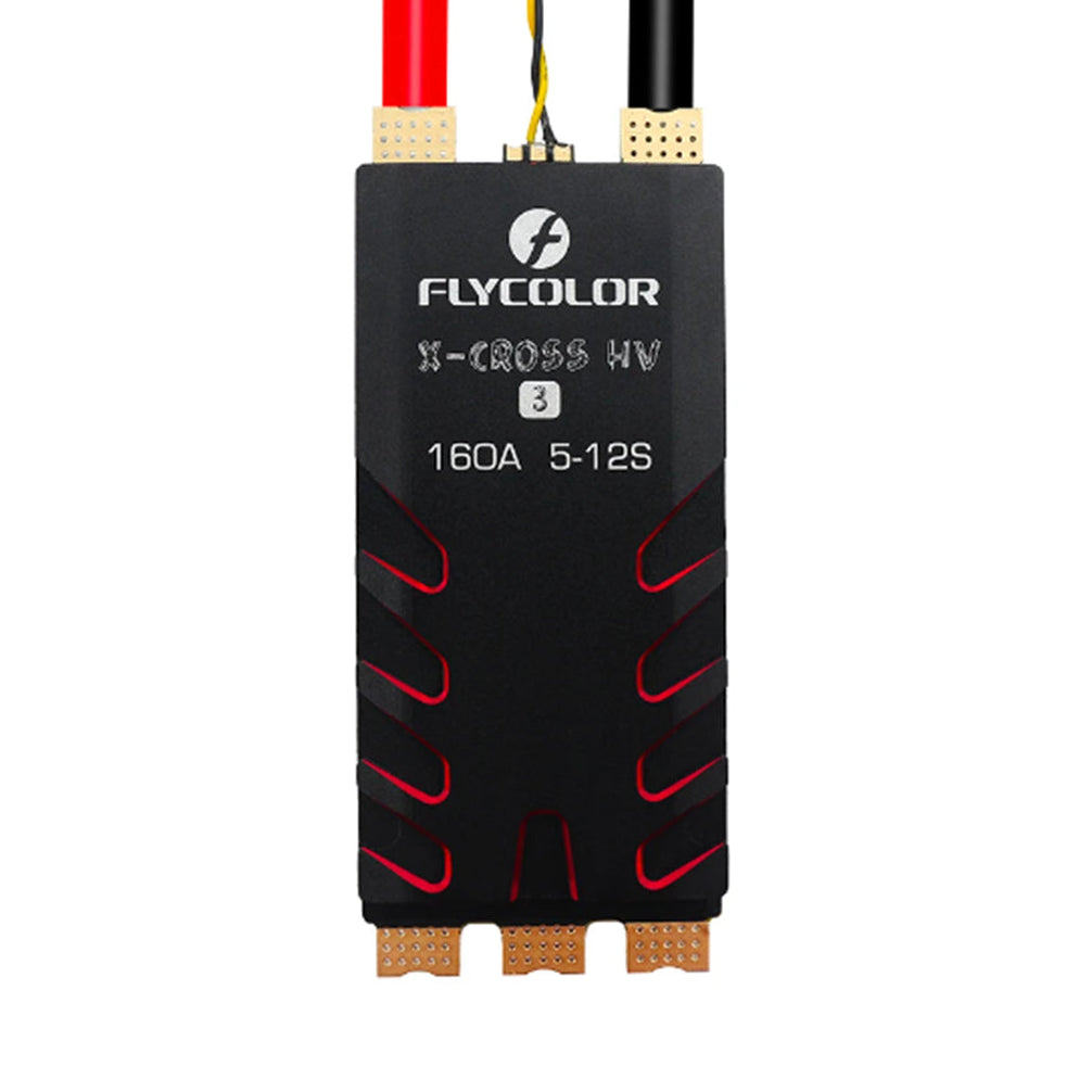 Flycolor X-Cross HV3 160A 5-12S BLHeli32 ESC for X-Class/Cinelifter ...