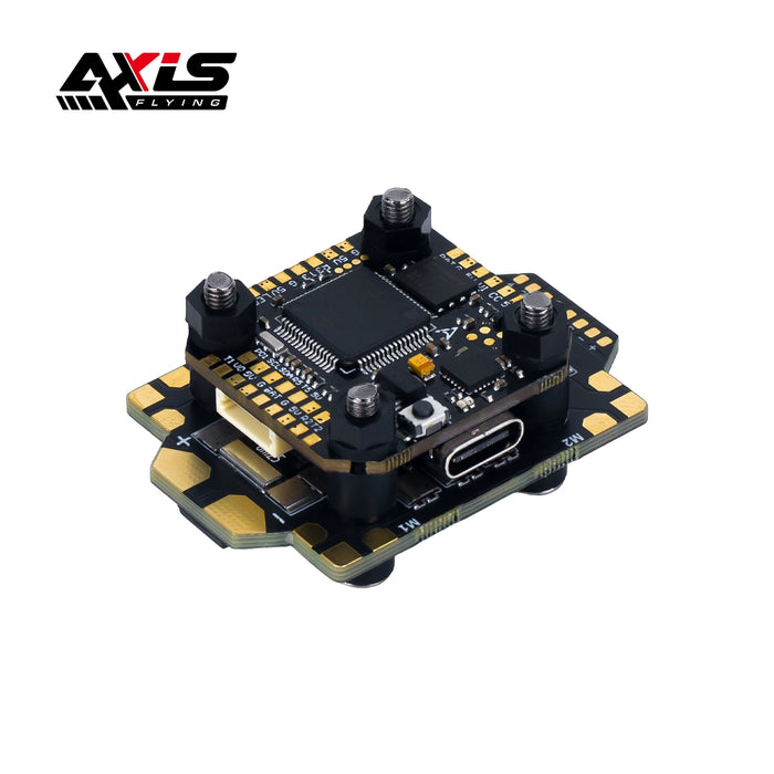 AxisFlying Argus Mini F7 Flight Controller Stack w/ 55A 4-6S AM32 4in1 ESC - 20x20mm