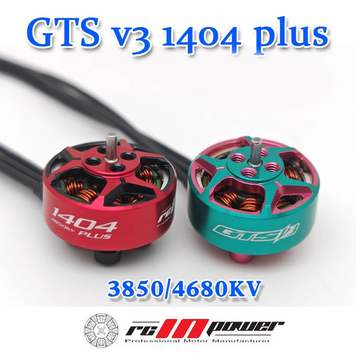 RCINPOWER GTS V3 1404.6 4680KV FPV Drone Motor - Choose Color