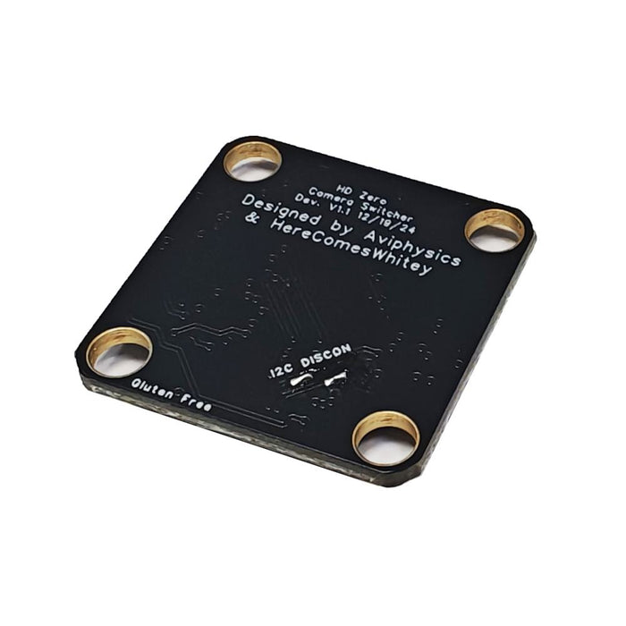 HDZero Camera Switcher 2 allows to connect Two cameras to a single VTX