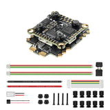 Sequre H743 V2 & E70 G1 4-8S Stack H743 V2 ICM42688P Flight Controller and 70A BL32 128K 4in1 ESC - 20x20mm