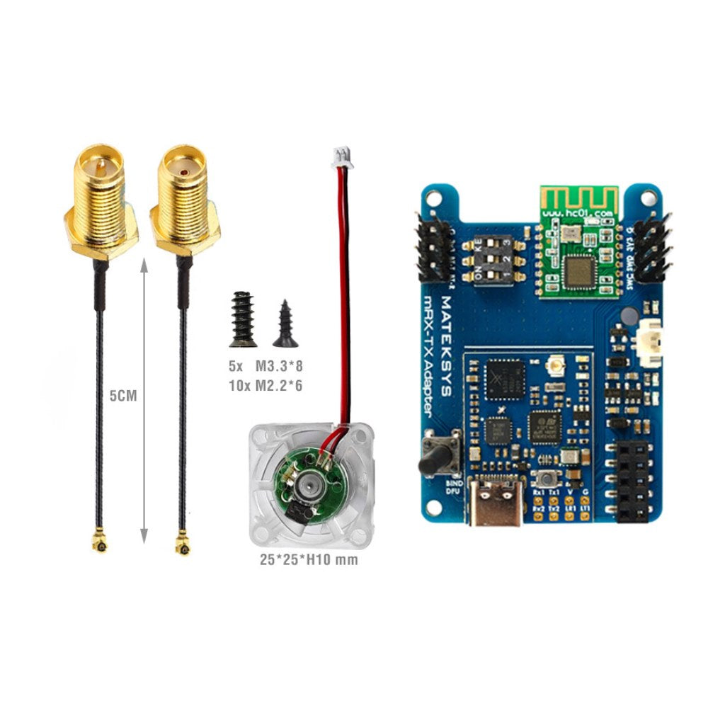 Matek mR24-30-TX mLRS (MAVLink long range system) firmware 2.4GHz Lora ...
