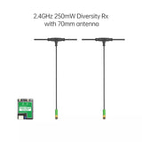 iFlight ExpressLRS ELRS 2.4GHz True Diversity Receiver - Choose Antenna