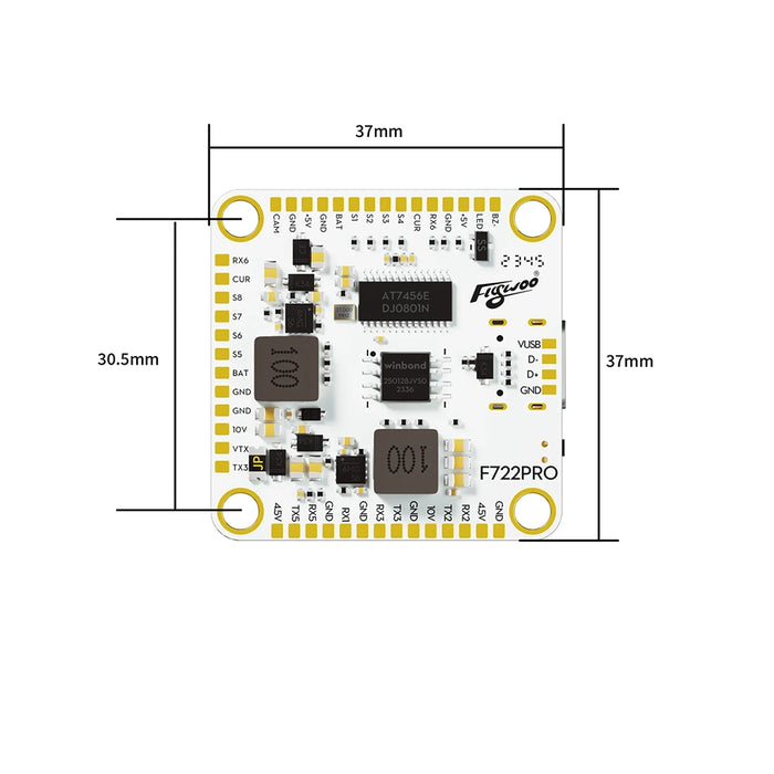 Flywoo Goku F722 Pro V2 MPU6000 Flight Controller - 30x30mm