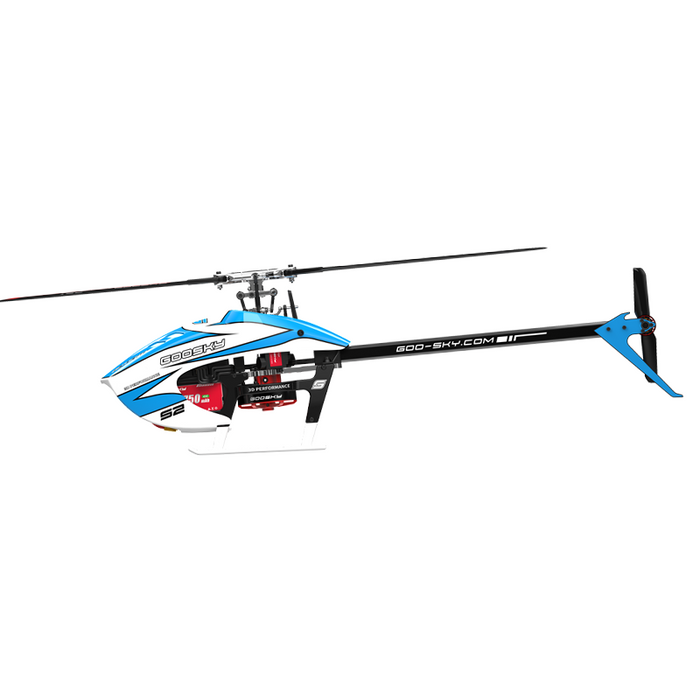 Goosky S2 Max BNF Version 3D Flybarless RC Helicopter - Blue