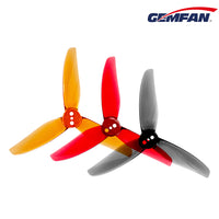 Gemfan Hurricane 3020-3 3" Tri-Blade 1.5mm Centerhole T-Mount Propellers (2CW+2CCW) - Choose Color