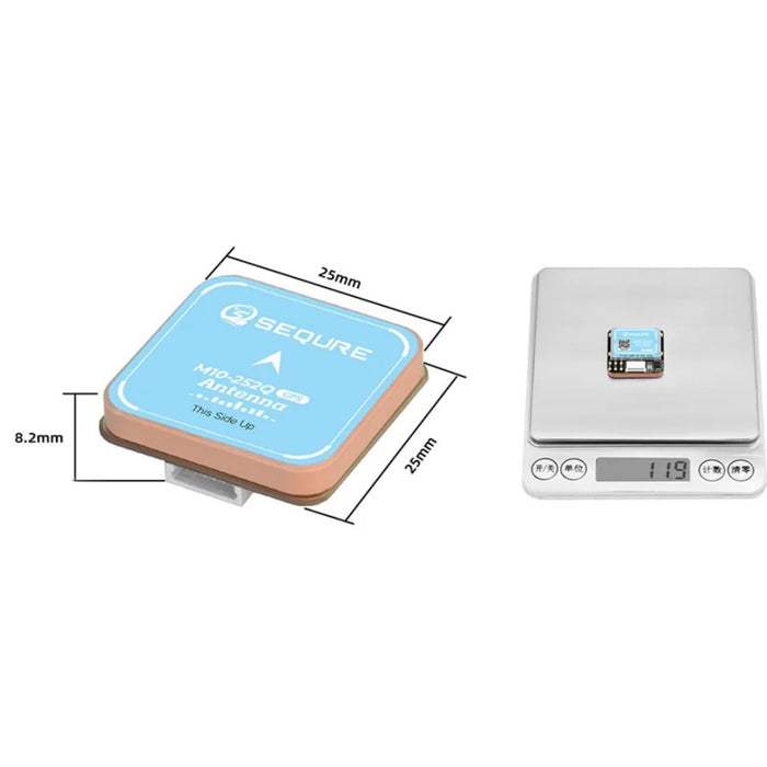 Sequre M10-252Q GPS Module Small Size Fast Positioning BF INAV Ardupilot Fixed-wing Drone