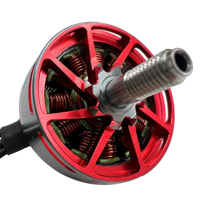 Ummagawd Aerolite 2306 1800Kv Motor (Gunmetal-Red)