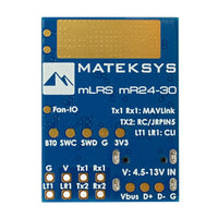 Matek mR24-30 mLRS (MAVLink long range system) firmware 30dBm RF power 2.4GHz Receiver