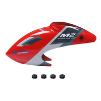 OMPHobby M2 EVO 3D Helicopter Canopy - RED