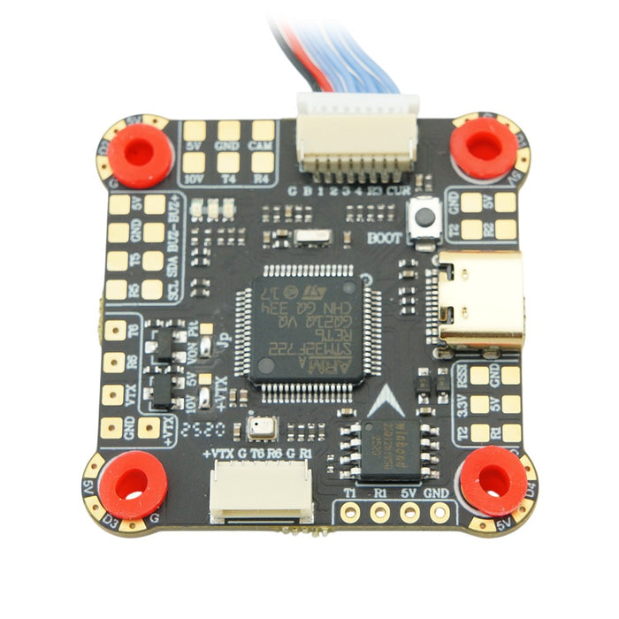 Skystars F7HD PRO5 Stack F722 Flight Controller and KO60 60A 128K Blheli-32 3-6S ESC - 30x30mm