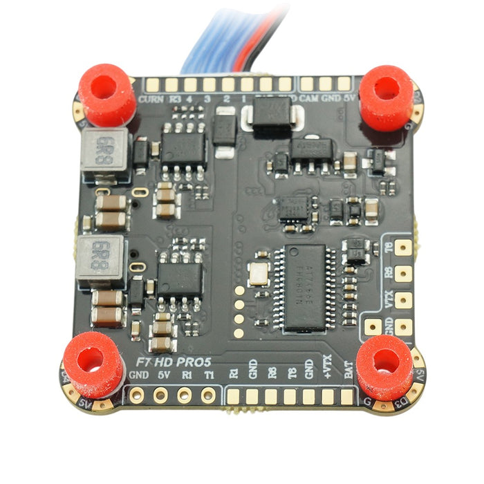 Skystars F7HD PRO5 Stack F722 Flight Controller and KO60 60A 128K Blheli-32 3-6S ESC - 30x30mm
