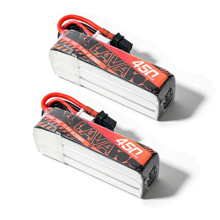 BETAFPV LAVA 3S 450mAh 75C XT30 Battery (2PCS)