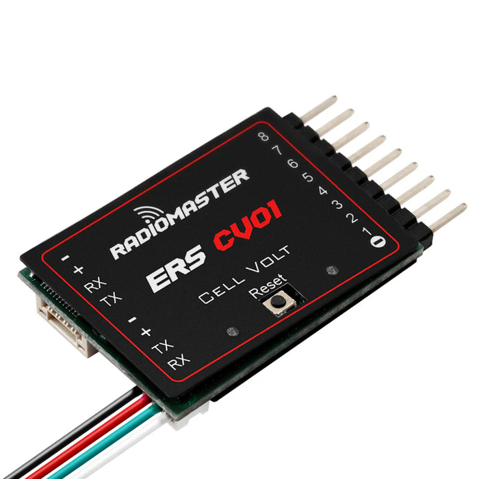 RadioMaster ERS-CV01 - Precision Cell Voltage Sensor for compatible ExpressLRS PWM Receivers