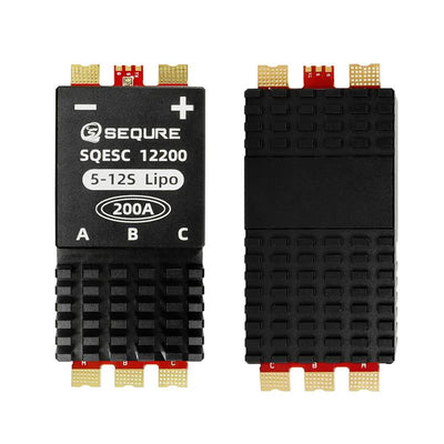 Sequre SQESC 12200 5-12S 200A AM32 ESC for X-Class/Cinelifter Drone Airplane RC Car