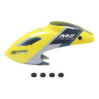 OMPHobby M2 EVO 3D Helicopter Canopy - YELLOW