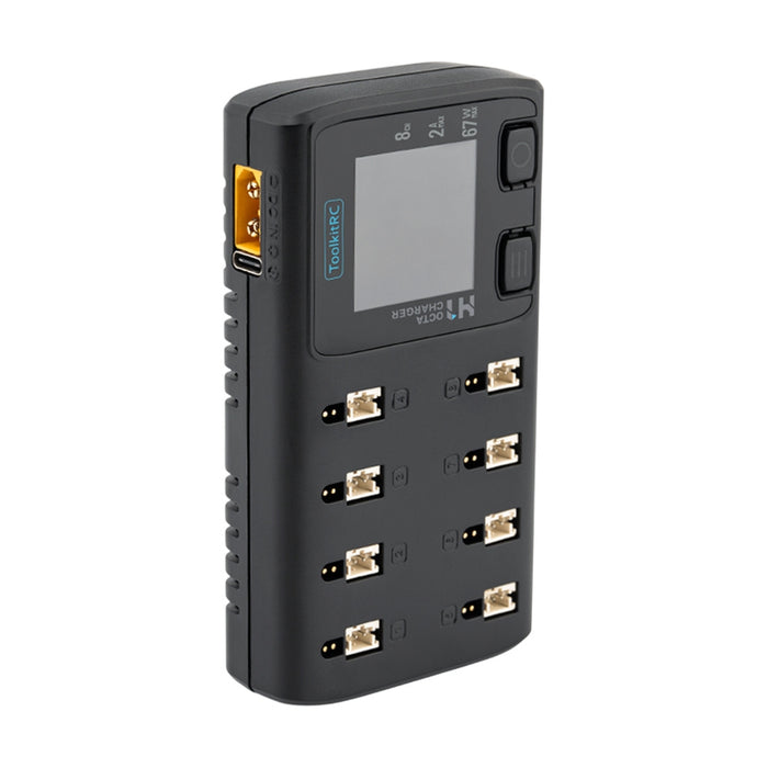 ToolkitRC H1 Octa 8x 1S PH2.0/BT2.0 Charger