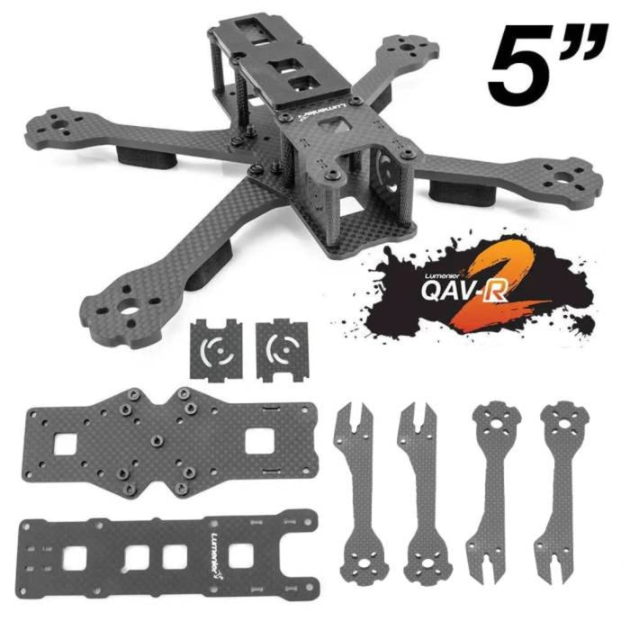 Lumenier QAV-R 2 Freestyle 5" Quadcopter Frame Kit