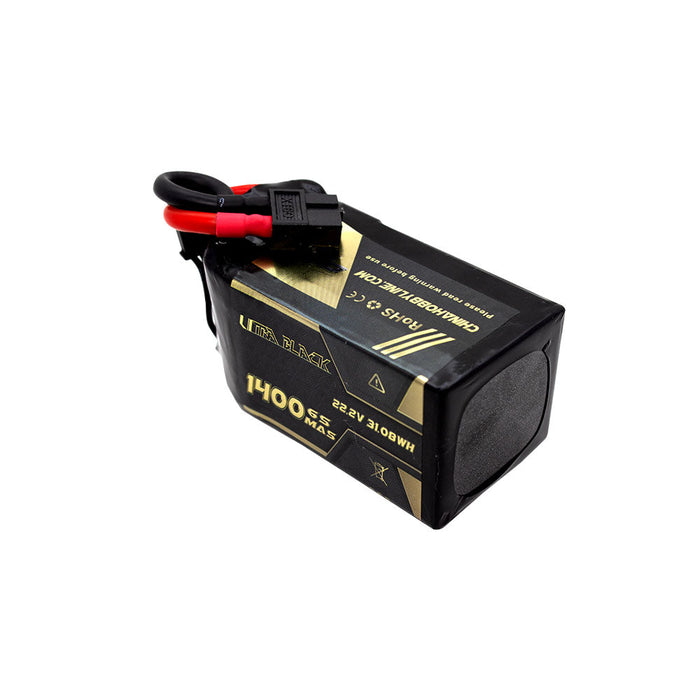 CNHL Ultra Black Series 1400MAH 22.2V 6S 150C Lipo Battery - XT60