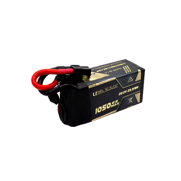 CNHL Ultra Black Series 1050MAH 22.2V 6S 150C Lipo Battery - XT60