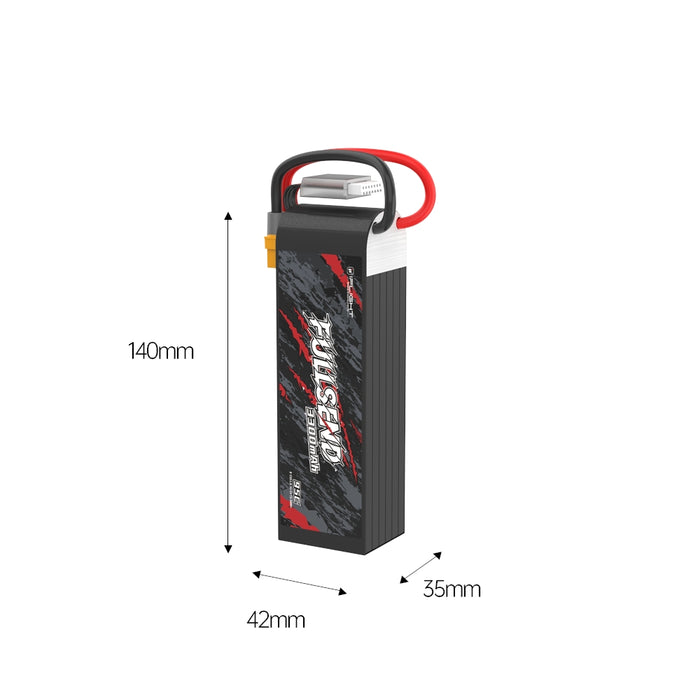 iFlight FULLSEND 6S 3300mAh 95C 22.2v 6S1P LiPO Battery - XT60
