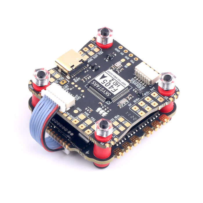 Skystars F4 F405 HD2 Flight Controller and 50A KO50 Blheli-S ESC Fly Tower Stack - 30x30mm