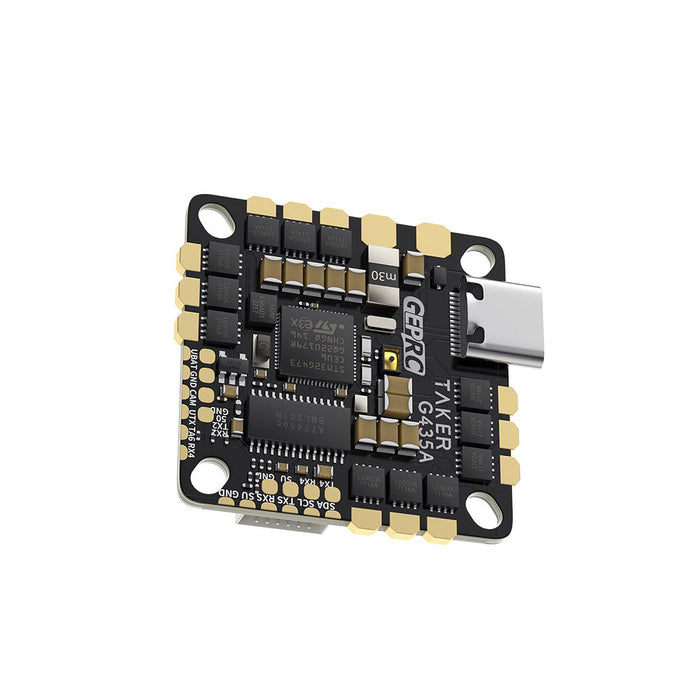 GEPRC TAKER G4 35A AIO Flight Controller and 2-4S 35A ESC - 25x25mm