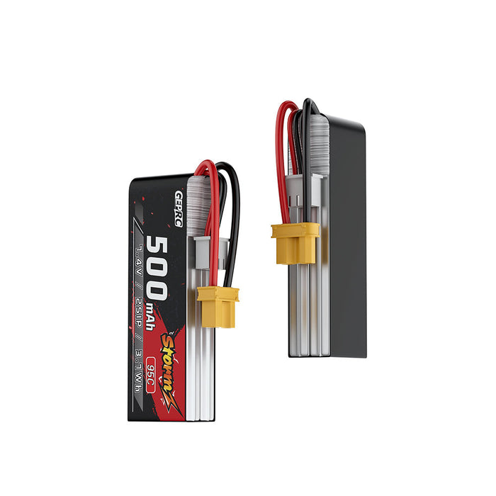 GEPRC Storm LiPo 2S 500mAh 95C Battery for DarkStar20 - XT30