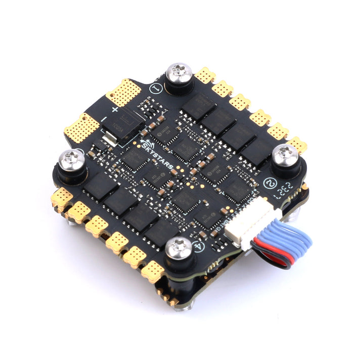 Skystars F7HD Stack F722HD Pro 4 Flight Controller & KM65A AM32 F4 128KHz 65A 4in1 ESC - 30 x 30mm