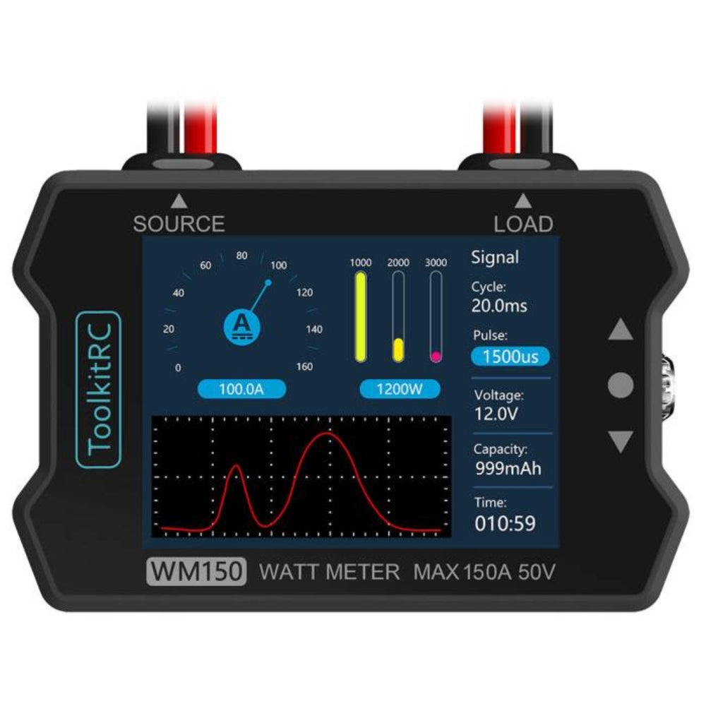 ToolkitRC WM150 Advanced Watt & Power Meter - $51.99