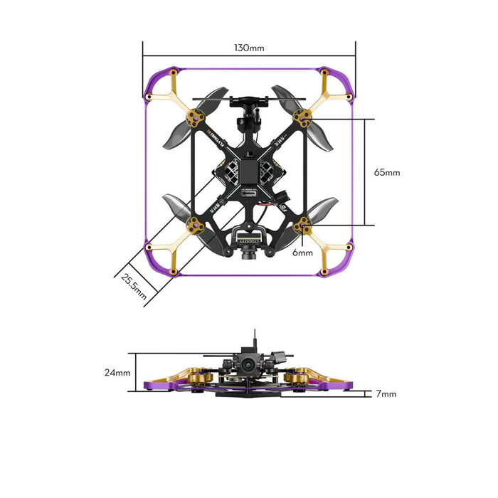 Flywoo Flytimes 85 HD Walksnail 2S Micro Drone - Choose Receiver