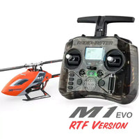 OMPHobby M1 EVO RTF 3D Flybarless Dual Brushless Motor Direct-Drive RC Helicopter - RED